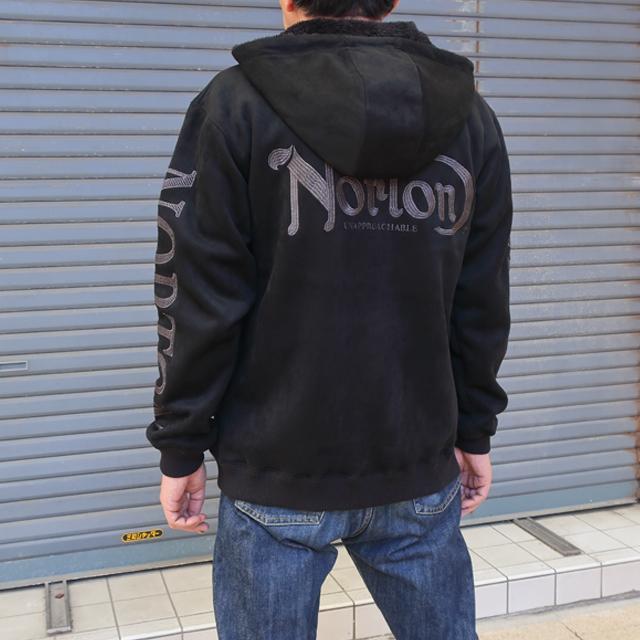 ノートン（NORTON） パーカー メンズ 裏ボア 撥水 モイストスウェード