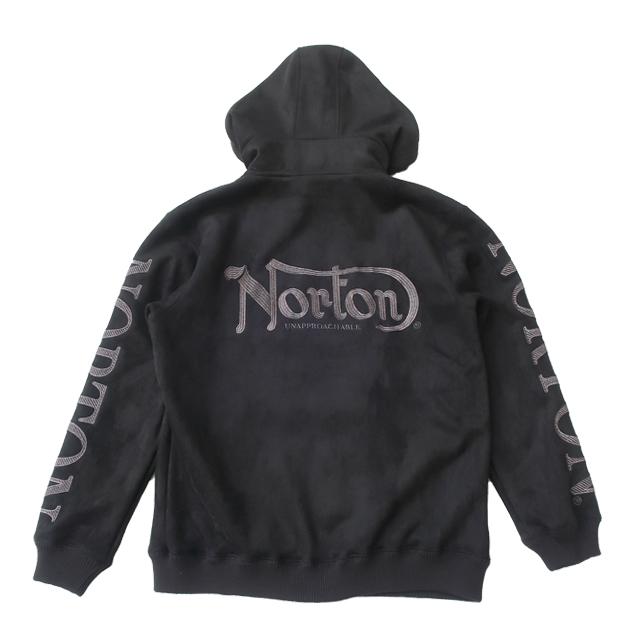 ノートン（NORTON） パーカー メンズ 裏ボア 撥水 モイストスウェード