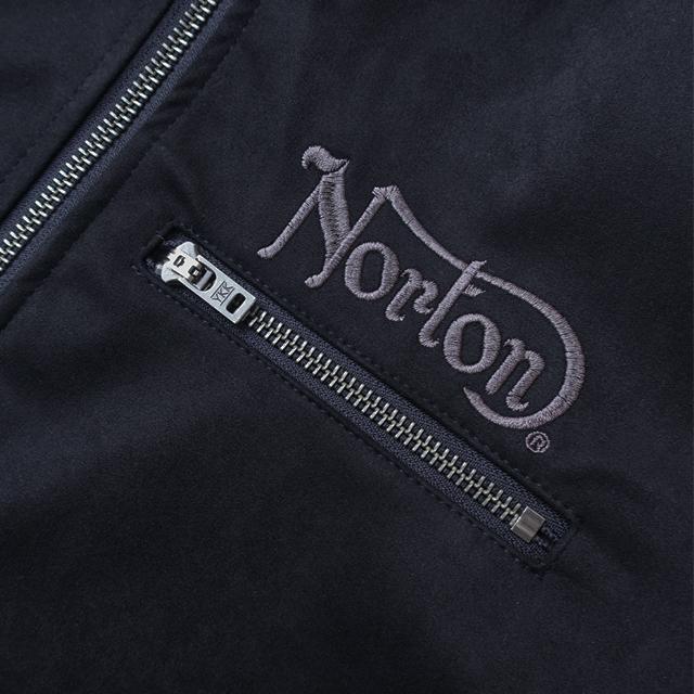 とんぬら 即購入okシングルライダース4L 黒 ノートン（NORTON） ジャケット フェイクスウェード シングル