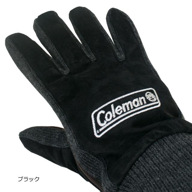 ●ネコポス１点まで可　Coleman コールマン メンズ スエード グローブ 手袋 686-1011｜sunwear｜05