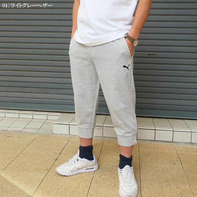 PUMA（プーマ） 7分丈 スウェットパンツ メンズ 3/4 パンツ