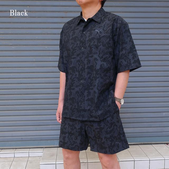 PUMA（プーマ） 上下セットアップ メンズ 半袖シャツ ショーツ 693752