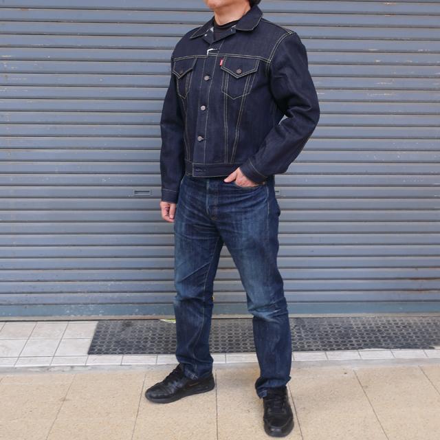 levi's リーバイス 557XX トラッカー ジャケット タイプ3 VINTAGE CLOTHING 1961 TYPEIII 557ORGANIC 749980003の画像