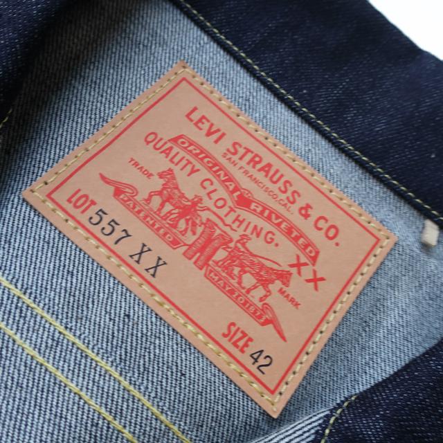 levi's リーバイス 557XX トラッカー ジャケット タイプ3 VINTAGE CLOTHING 1961 TYPEIII 557ORGANIC 749980003の画像