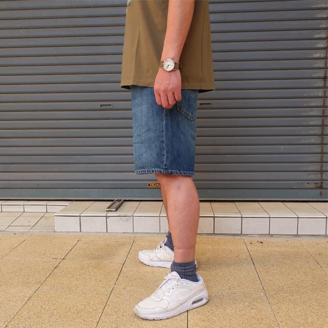 Levi's（リーバイス） 468 ルーズ ショートパンツ ジッパーフライ