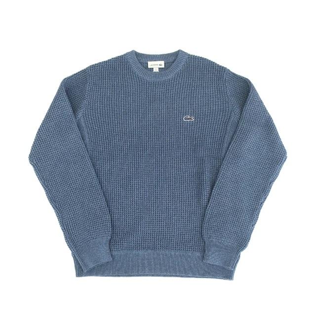 LACOSTE セール ラコステ ニット ヘザーカラー リング ワッフル LACOSTE セール ラコステ ニット ヘザーカラー リング ワッフル