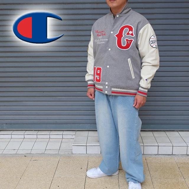 Champion チャンピオン ジャケット ヴァーシティ グレー Champion チャンピオン ジャケット ヴァーシティ グレー