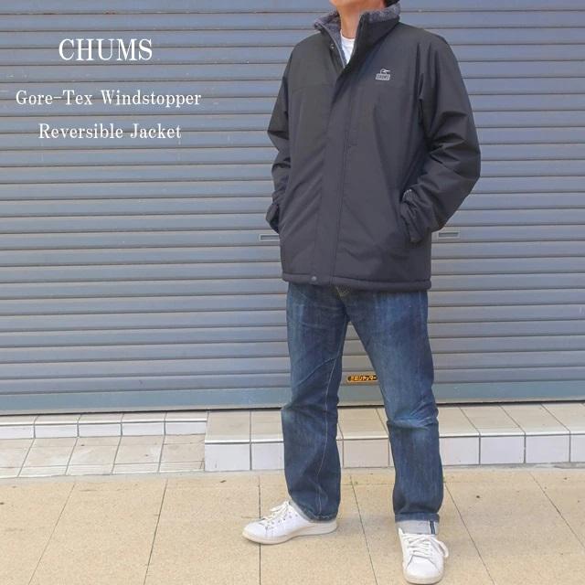 チャムス(CHUMS) フリース ジャケット メンズ ゴアテックスウィンドストッパーリバーシブルジャケット CH04-1467 CHUMS（チャムス） リバーシブル ジャケット メンズ ゴアテックス
