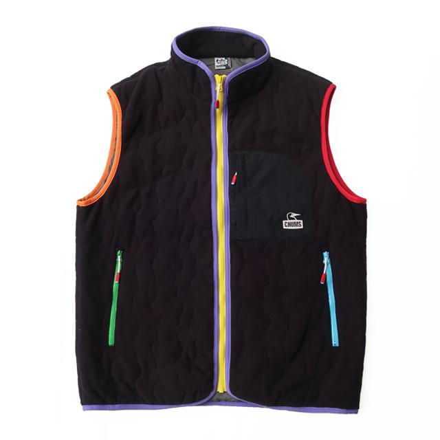 CHUMS（チャムス） ベスト メンズ ブービーステッチ フリースベスト