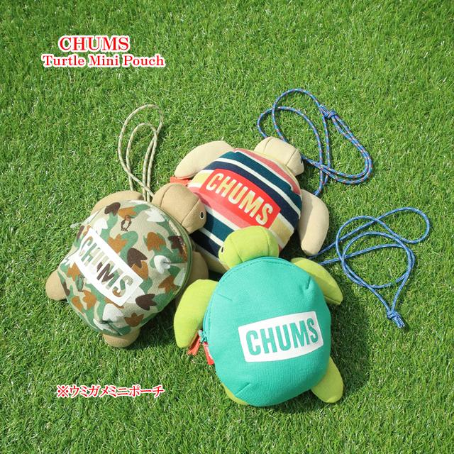 CHUMS ○ネコポス1点まで発送対応 チャムス タートルミニポーチ CHUMS ○ネコポス1点まで発送対応 チャムス タートルミニポーチ