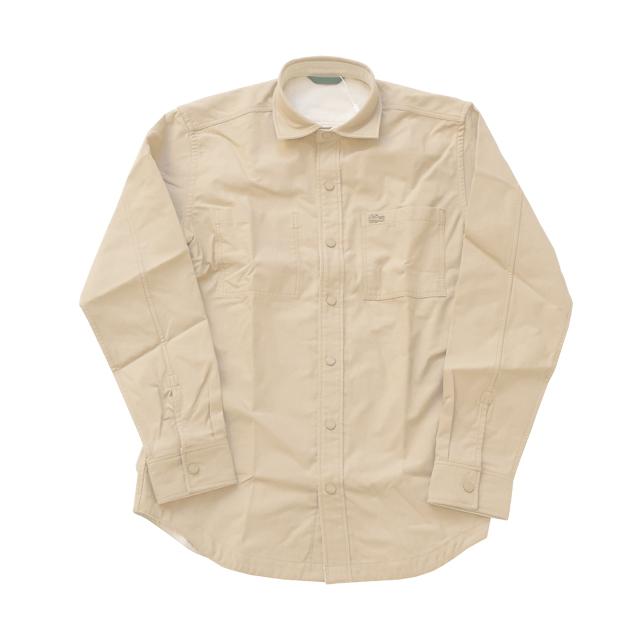 ラコステ　長袖リバーシブルシャツ ラコステ LACOSTE リバーシブルシャツ（グレー） -ファッション