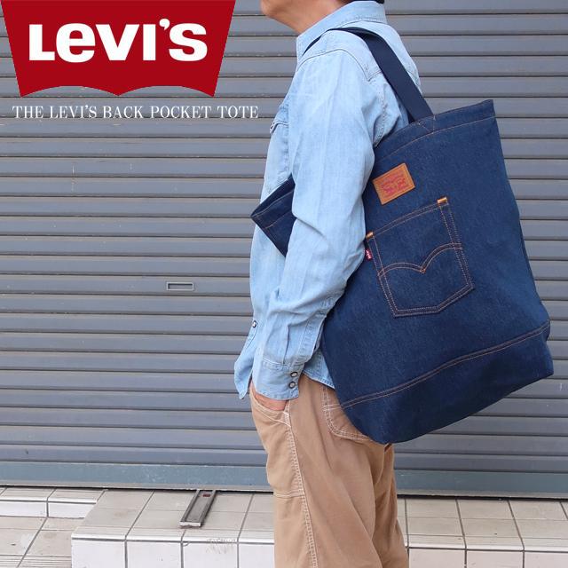 Levi's（リーバイス） バックポケット トートバッグ d54400002 LEVI'S