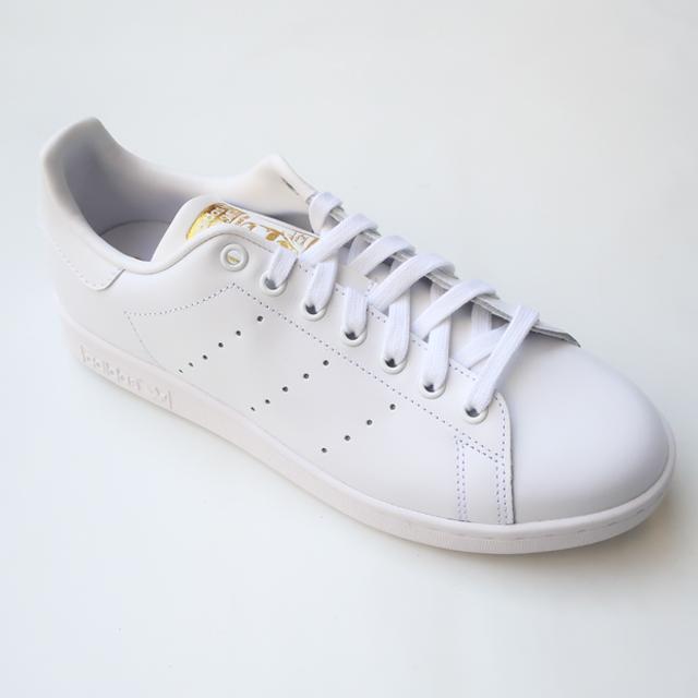 【新品】アディダススタンスミス ホワイト/ゴールドメタリック✨ヒール24.5cm adidas Originals アディダス オリジナルス スタンスミス メンズ
