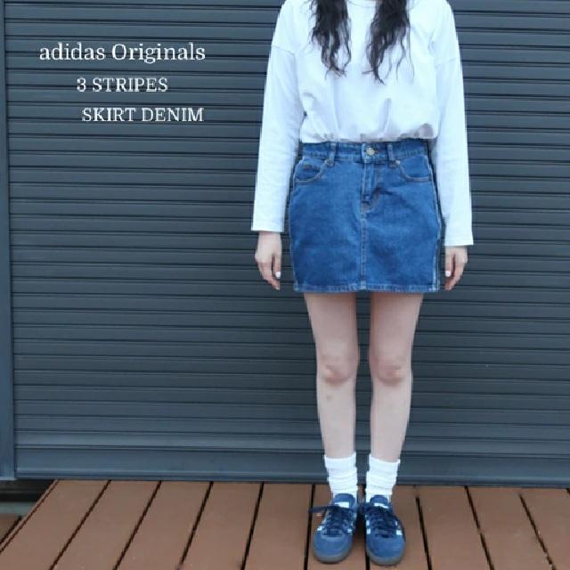 新品　未使用　INSCRIRE デニムスカート adidas Originals アディダス オリジナルス デニム スカート