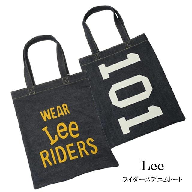 Lee（リー） ライダースデニムトートバッグ ノンウォッシュ ユニ