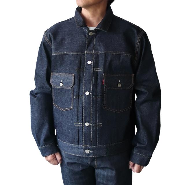 levi's リーバイス LVC Gジャン 507XX TYPE2　復刻 ジージャン デニムジャケット メンズ  1953年モデル  70507-0066 /未洗い/44/46「Tバック」｜sunwear｜02