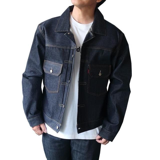 levi's リーバイス LVC Gジャン 507XX TYPE2　復刻 ジージャン デニムジャケット メンズ  1953年モデル  70507-0066 /未洗い/44/46「Tバック」｜sunwear｜05