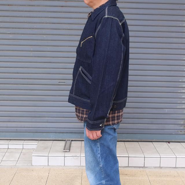 Lee（リー） デニム ブルゾン 91B ZIP-UP ジップアップ ジャケット