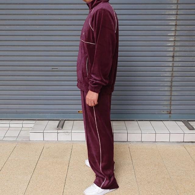 Lee lee リー ベロア 上下セット メンズ トラックジャケット Lee lee リー ベロア 上下セット メンズ トラックジャケット