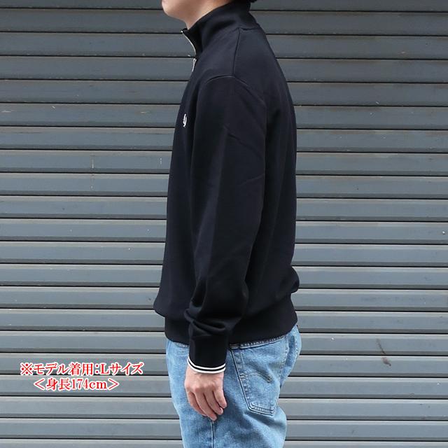 FRED PERRY フレッドペリー ハーフジップ スウェットシャツ FRED PERRY フレッドペリー ハーフジップ スウェットシャツ
