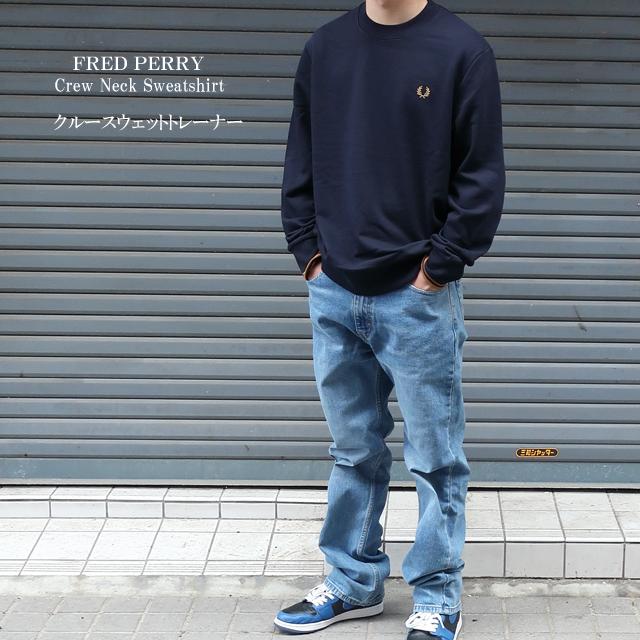 FRED PERRY フレッドペリー トレーナー メンズ クルーネック FRED PERRY フレッドペリー トレーナー メンズ クルーネック