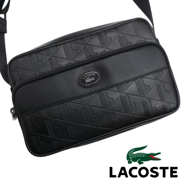 LACOSTE（ラコステ） ミニ ショルダーバッグ モノグラム クロス