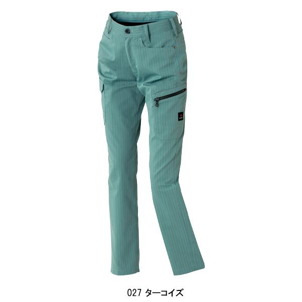 アイトス 作業服 春夏用 作業着 レディースノータックカーゴパンツ az