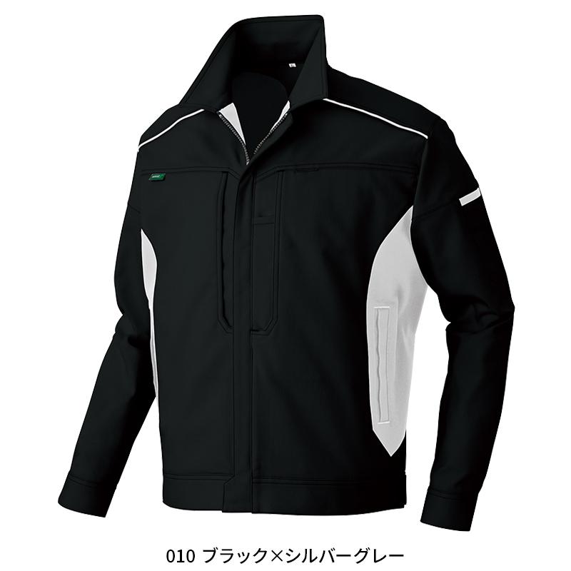 作業服 AITOZ 長袖 ブルゾン アイトス az-3501 帯電防止 ストレッチ 男女兼用 秋冬用作業着 2023秋冬新作 SS-6L | アイトス | 05