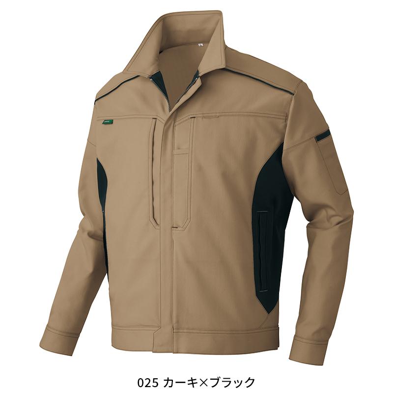 作業服 AITOZ 長袖 ブルゾン アイトス az-3501 帯電防止 ストレッチ 男女兼用 秋冬用作業着 2023秋冬新作 SS-6L | アイトス | 06