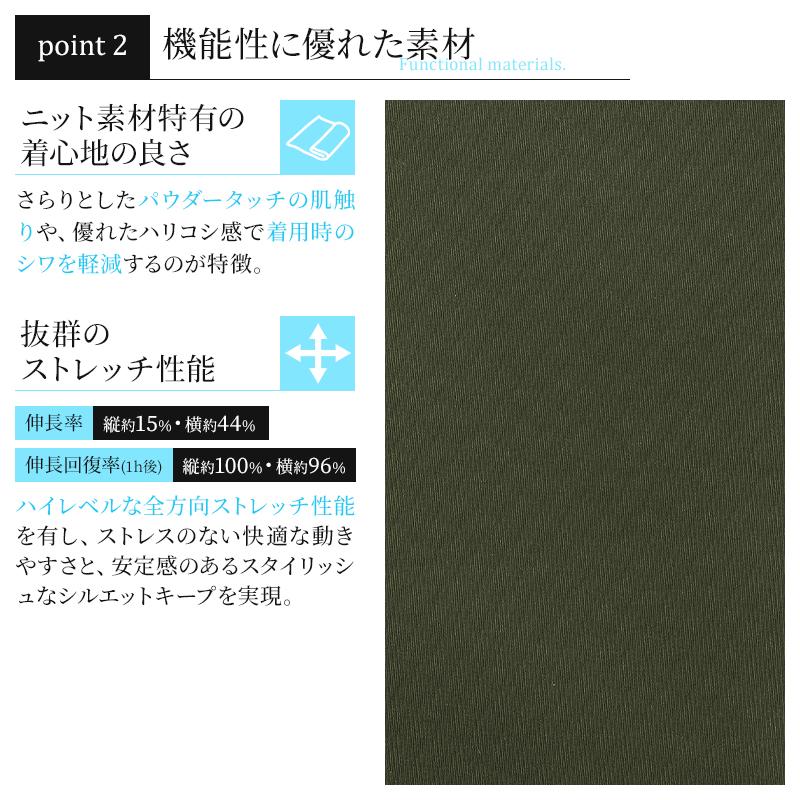 アイズフロンティア 新作  作業服 作業着 超接触冷感ナイロンストレッチ半袖ジップポロシャツ メンズ 045【2025春夏新作】 | I'Z FRONTIER | 03