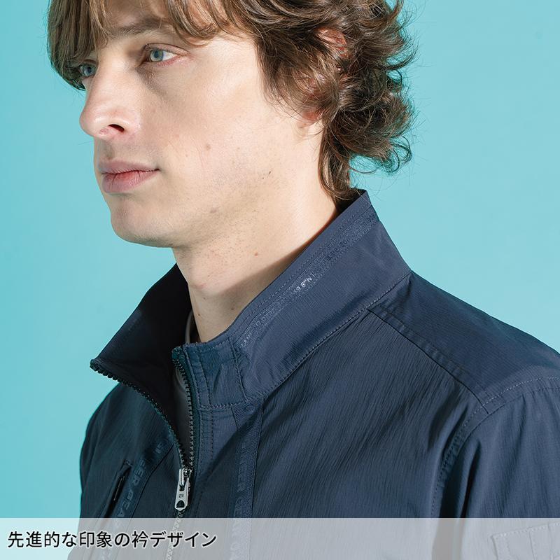 アイズフロンティア 新作 ウィローリップストレッチワークジャケット 作業服 春夏用 メンズ 3130 作業着 S-4L 【2026春夏新作】 | I'Z FRONTIER | 04
