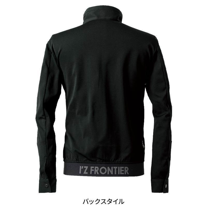 アイズフロンティア 作業服 作業着 ストレッチ 長袖 ジャケット 3320 通年用 ニット素材 メンズ S-4L【2025秋冬新作】 | I'Z FRONTIER | 08