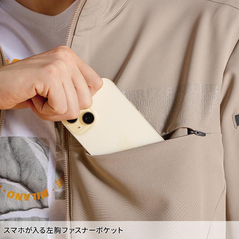 アイズフロンティア 作業服 作業着 長袖 ジャケット 3370 ストレッチ 通年用 メンズ S-4L【2025秋冬新作】 | I'Z FRONTIER | 06