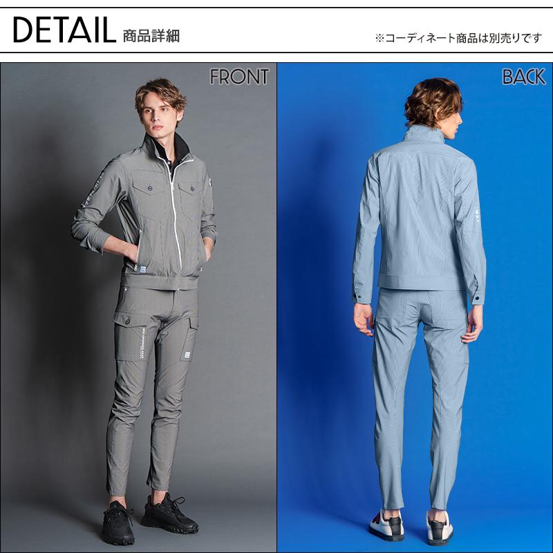 アイズフロンティア 作業ズボン 作業着 作業服 春夏用  3452 ストライプパンツ ストレッチ メンズ IZ FRONTIER  2024春夏新作 | I'Z FRONTIER | 09