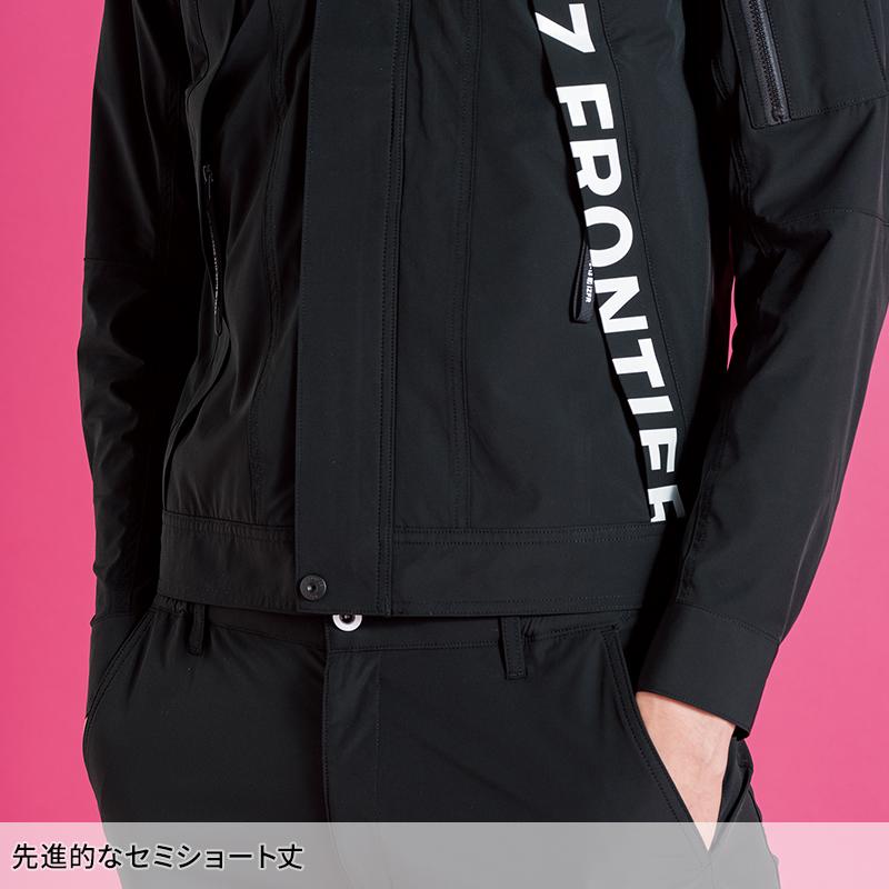 アイズフロンティア 新作 作業服 ジャケット 3490 コールドフィールストレッチ 春夏用 メンズ 作業着 S-4L【2026春夏新作】 | I'Z FRONTIER | 07