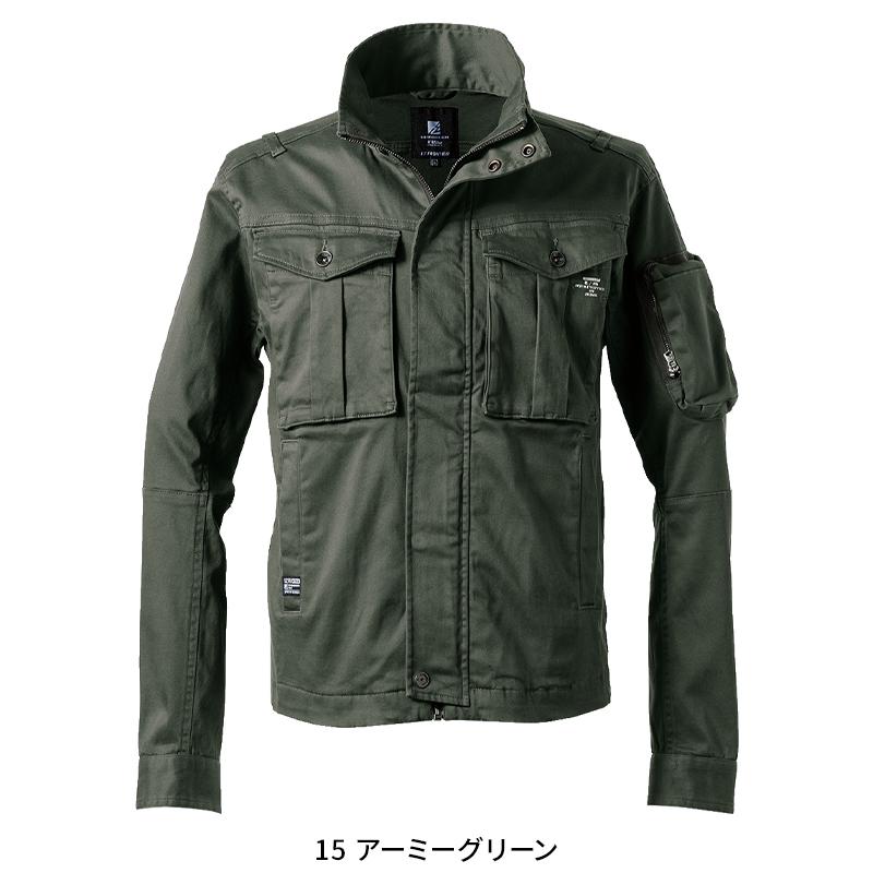 アイズフロンティア 作業服 作業着 長袖 ジャケット 7850 通年用 3Dストレッチ コットンメンズ S-4L【2025秋冬新作】 | I'Z FRONTIER | 04