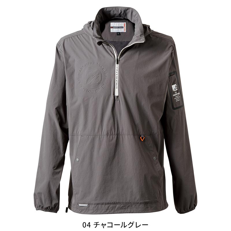 アイズフロンティア 防寒着 作業服 作業着 パーカー 9036 ストレッチ ナイロン メンズ S-4L【2025秋冬新作】 | I'Z FRONTIER | 02