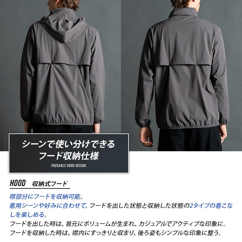 アイズフロンティア 防寒着 作業服 作業着 パーカー 9036 ストレッチ ナイロン メンズ S-4L【2025秋冬新作】 | I'Z FRONTIER | 05