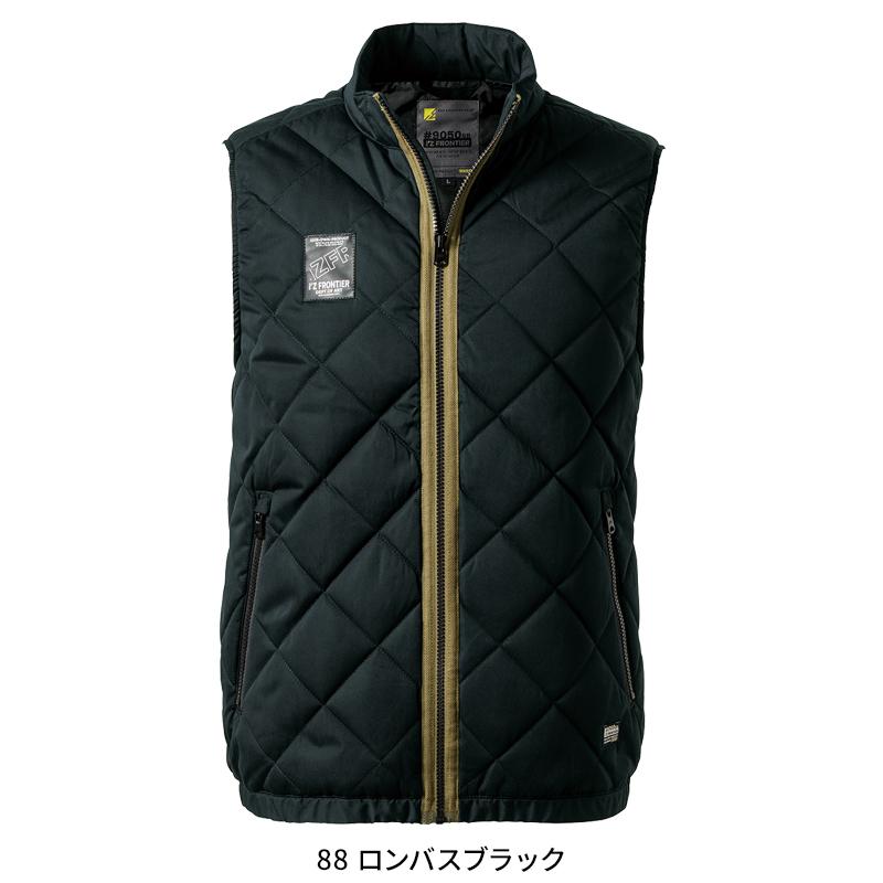 アイズフロンティア 防寒着 ベスト 9057 作業服 作業着 ダウニーメモリー メンズ S-4L【2025秋冬新作】 | I'Z FRONTIER | 04