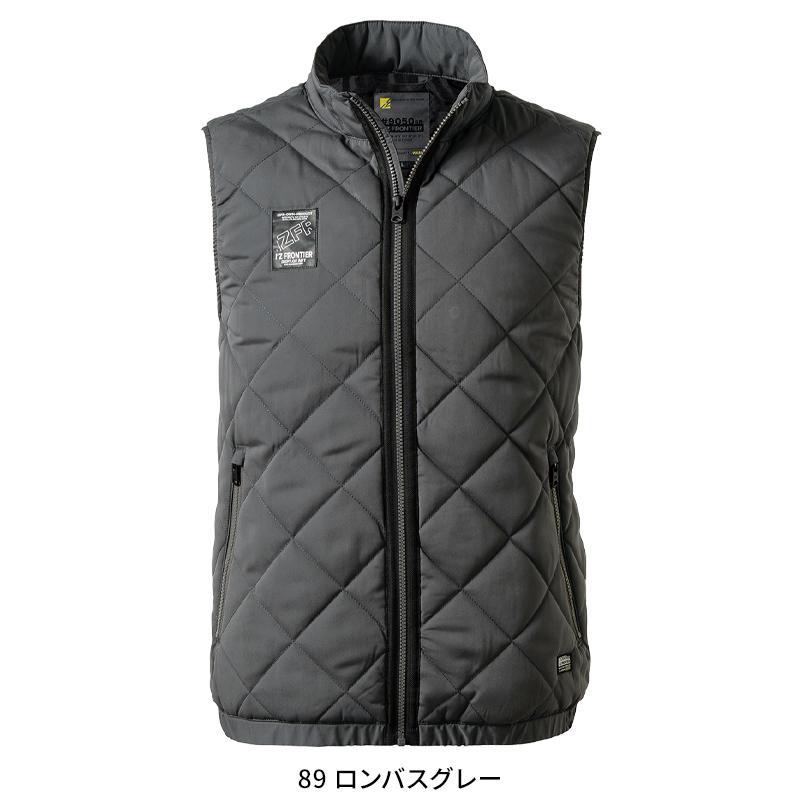 アイズフロンティア 防寒着 ベスト 9057 作業服 作業着 ダウニーメモリー メンズ S-4L【2025秋冬新作】 | I'Z FRONTIER | 05