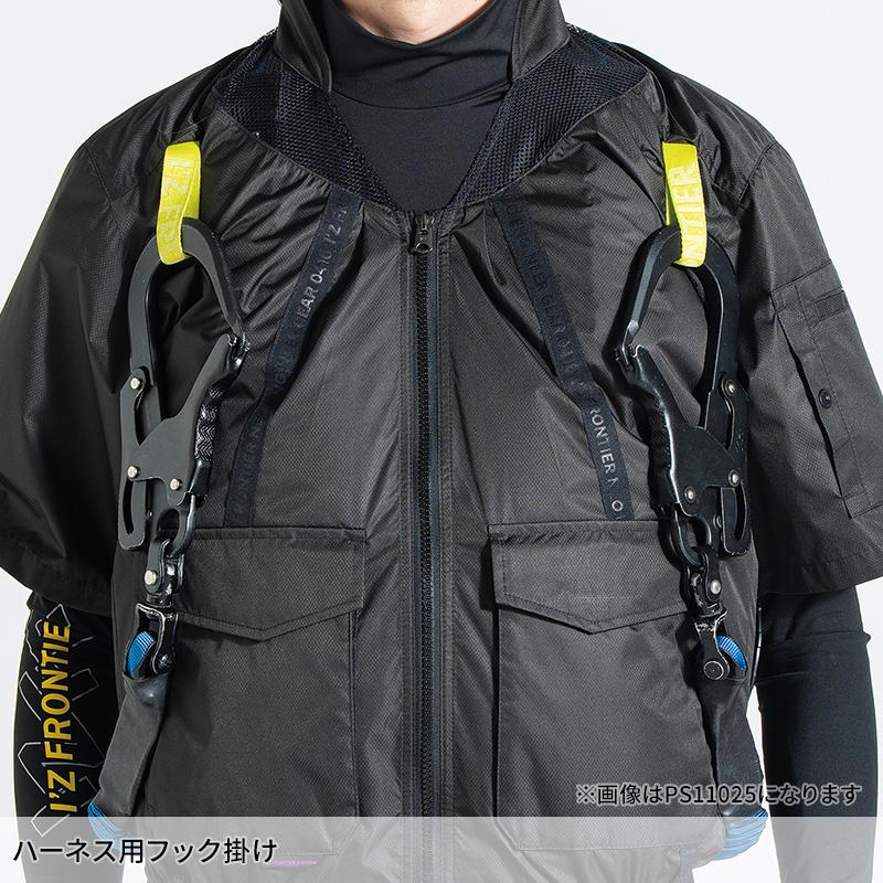 アイズフロンティア 空調 新作 P.E.F.ワークベスト ペルチェセット 作業服 春夏用 熱中症対策  メンズ PS11027 作業着 M-4L 【2026春夏新作】 | I'Z FRONTIER | 06