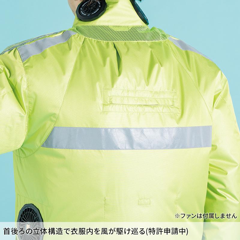 アイズフロンティア 空調 新作 P.E.F.長袖ワークジャケット ペルチェセット 作業服 春夏用 熱中症対策  メンズ PS11030 作業着 M-4L 【2026春夏新作】 | I'Z FRONTIER | 08