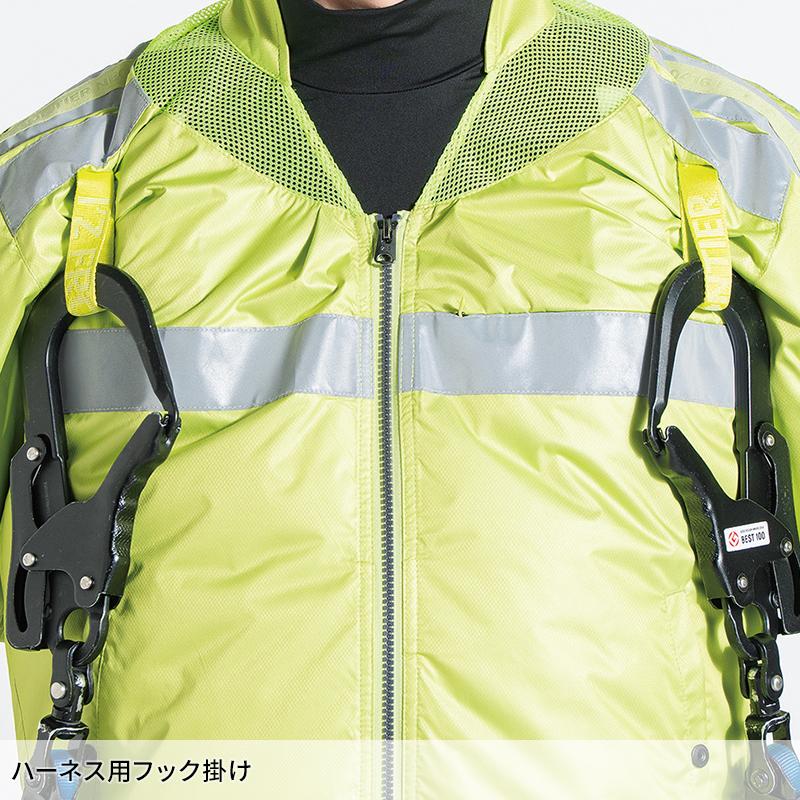アイズフロンティア 空調 新作 P.E.F.半袖ワークジャケット ペルチェセット 作業服 春夏用 熱中症対策  メンズ PS11035 作業着 M-4L 【2026春夏新作】 | I'Z FRONTIER | 06
