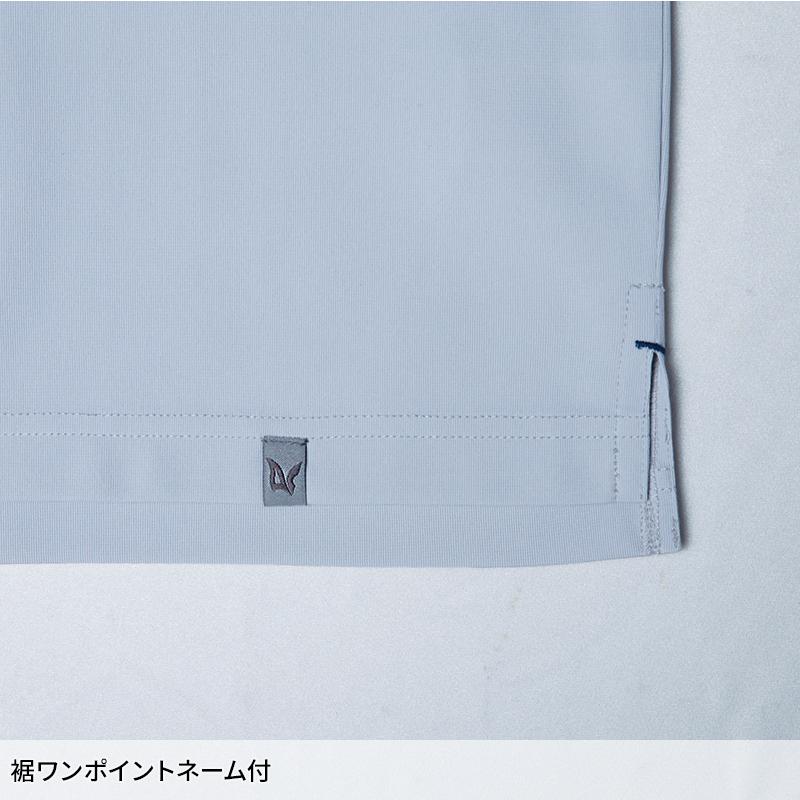Asahicho 半袖ニットシャツ春夏用 メンズ 0023 アサヒチョウ 作業服 作業着 SS-6L | Asahicho | 10