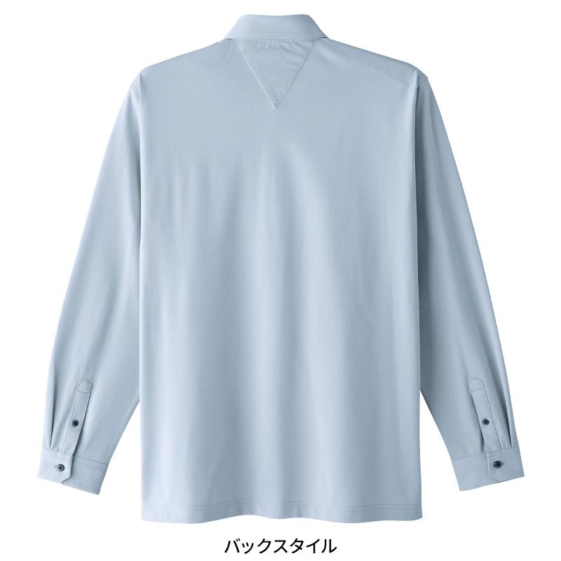 Asahicho 長袖ニットシャツ春夏用 メンズ 0024 アサヒチョウ 作業服 作業着 SS-6L | Asahicho | 16