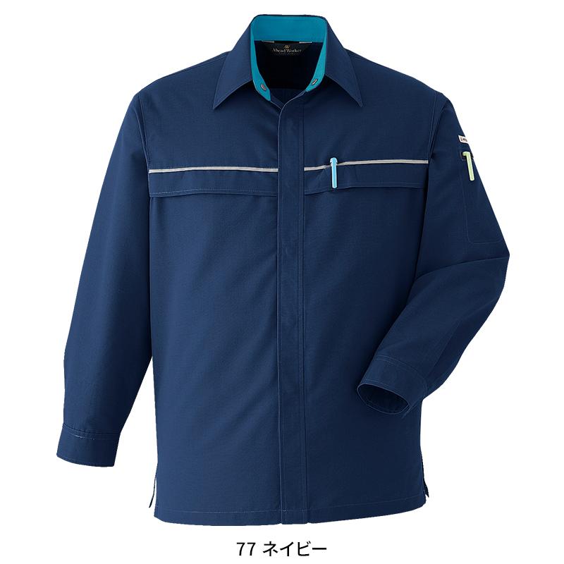 Asahicho 長袖シャツ 作業服 春夏用 メンズ 065 アサヒチョウ 作業着 S-6L | Asahicho | 03