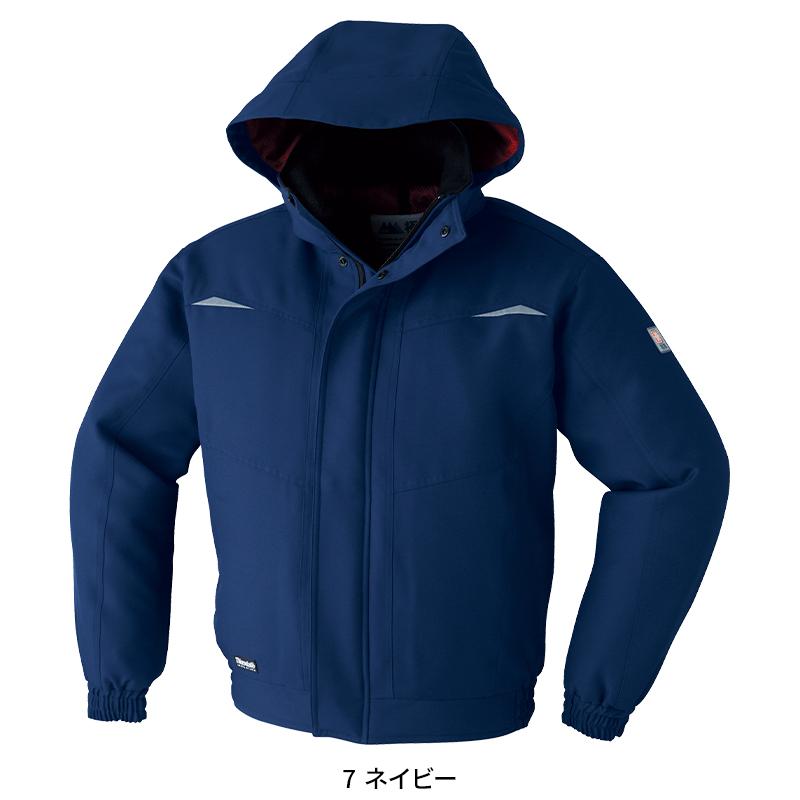 Asahicho 極寒(R)ポケットレスブルゾン 防寒着 メンズ 56000 アサヒチョウ 作業服 作業着 S-6L | Asahicho | 02
