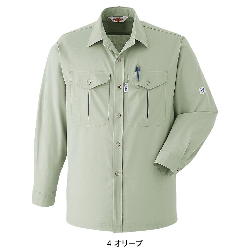 Asahicho 長袖シャツ 作業服 春夏用 メンズ A29 アサヒチョウ 作業着 S-6L | Asahicho | 03