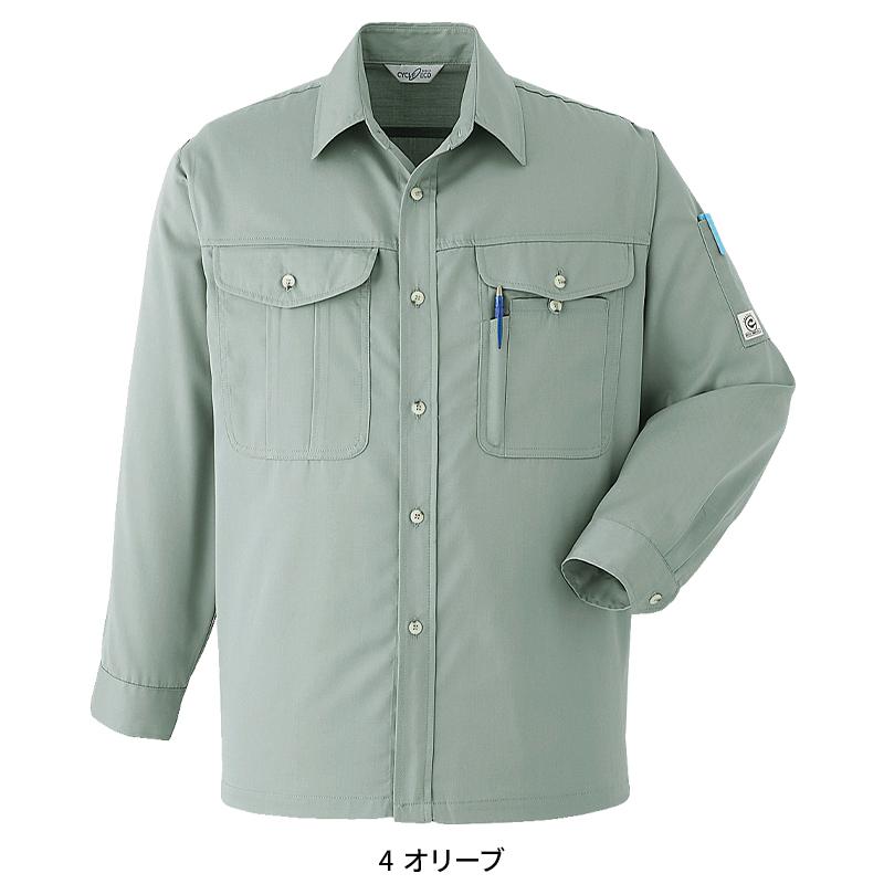Asahicho 長袖シャツ 作業服 春夏用 メンズ E039 アサヒチョウ 作業着 S-6L | Asahicho | 03