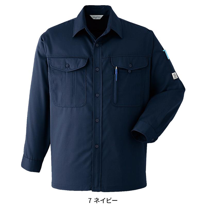 Asahicho 長袖シャツ 作業服 春夏用 メンズ E039 アサヒチョウ 作業着 S-6L | Asahicho | 04